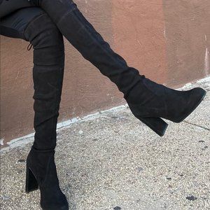 STUART WEITZMAN HIGHLINE HIGH HEEL BOOTS